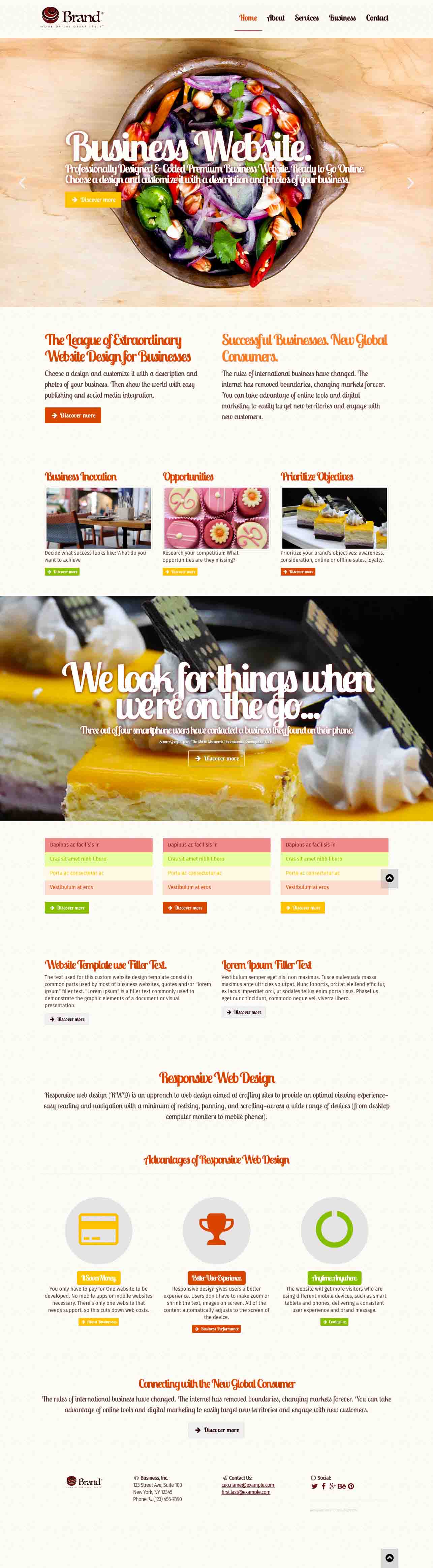 Responsive Web Design Flavorat